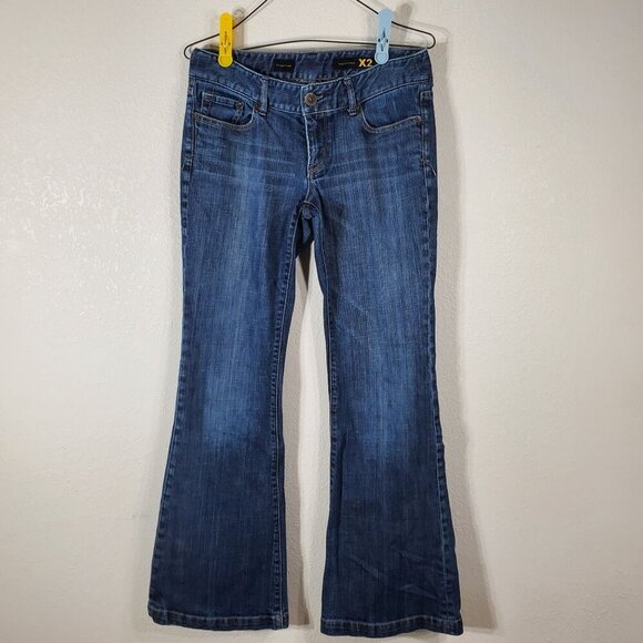 X2 Fit & Flare Low Rise Womens Denim Jeans Size 6  Quality Denim RN 55285 - Picture 1 of 13